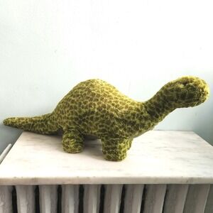 Jellycat Dilbert Dino Brontosaurus Dinosaur Plush Green Retired Large